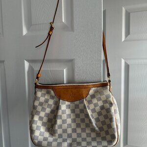 Louis Vuitton Siracusa MM Damier Azur Canvas